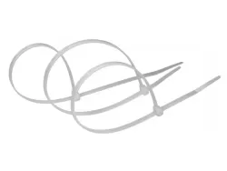 Kábelkötöző (fehér) 2,5x150 mm (100db/csom)