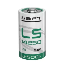 Saft Lithium 1/2 Ceruza Elem LS14250 1/2AA 3.6V 100mA