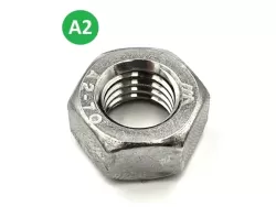 A2-ANYA M10 INOX ....DIN934 M10-es Hatlapú anya, rozsdamentes A2 (200 db/dob)