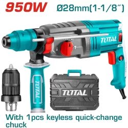 Fúró-vésőkalapács 950W kiegészítő tartozékkal SDS Plus/4670bpm/2,5J