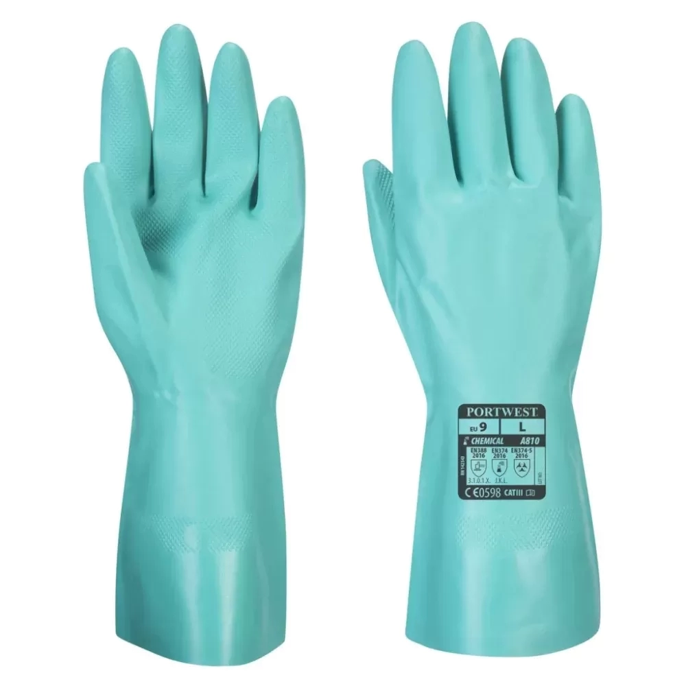Portwest Nitrosafe vegyszerálló védőkesztyű S