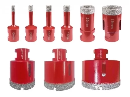 MN-76-268 Gyémánt koronafúró M14-es befogással,átm.: 68 mm