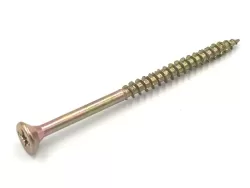 6x110/70 Sárga horganyzott faforgácslap csavar 3 speciális vágóéllel