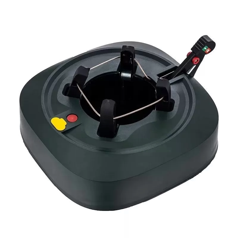 Karácsonyfatalp Pinebox pedálos, zöld (KTA 030)