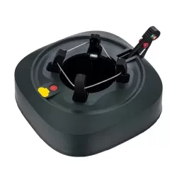 Karácsonyfatalp Pinebox pedálos, zöld (KTA 030)